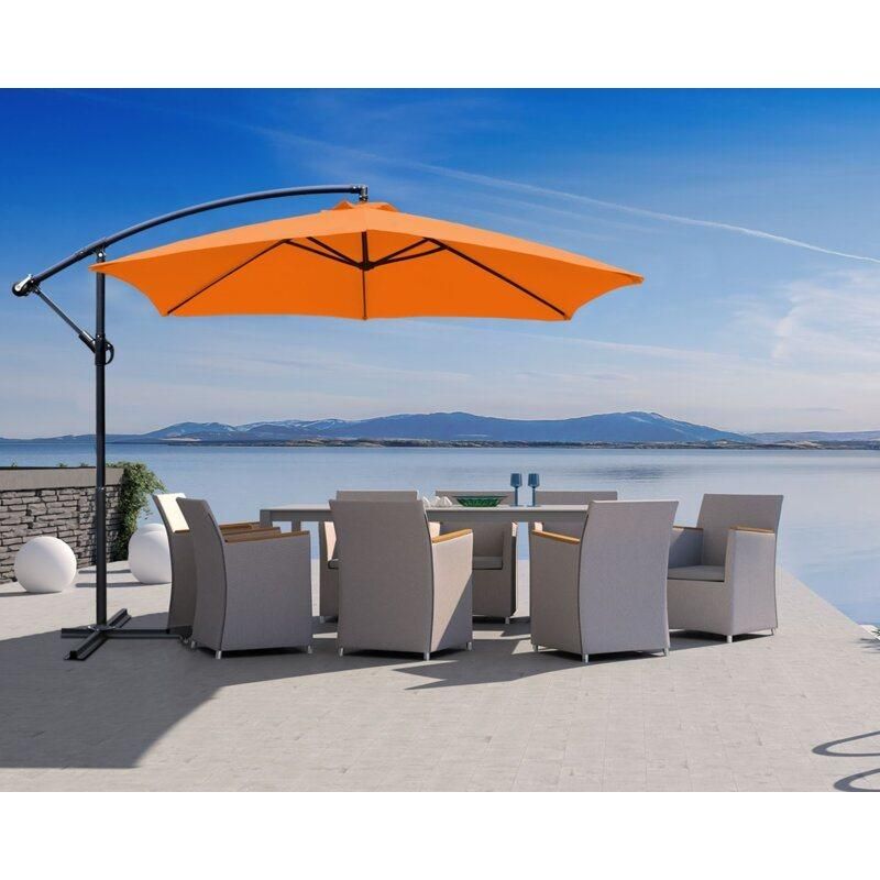 Outdoor Garden Patio Umbrella Sun Banana Umbrellas