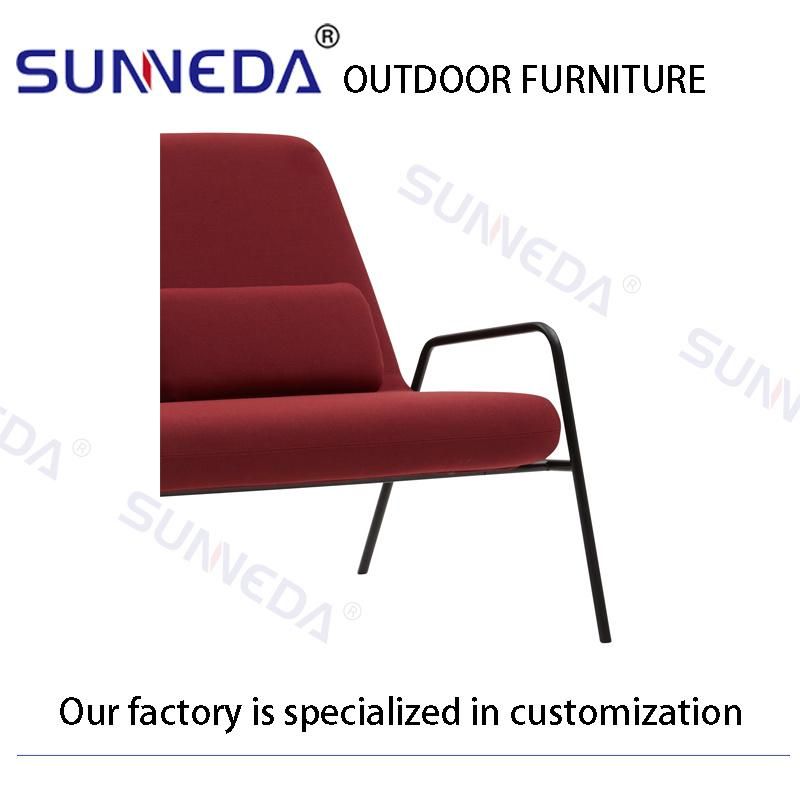 Aluminum Leisure UV Soft Technology Sofa with Waterproof Waist Pillow