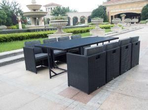 Dining Rattan Furniture Outdoor Combination Hotel Table and Chair