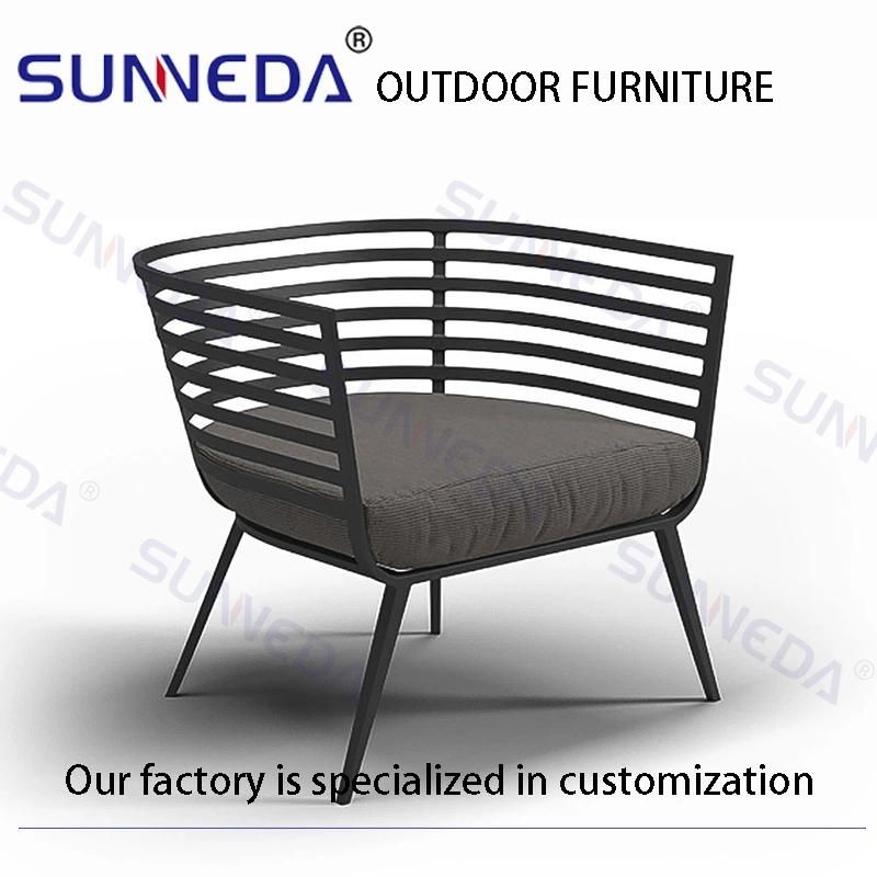 Patio Sofa Garden Sets Outdoor Furniture Aluminum Modern Chair with Table