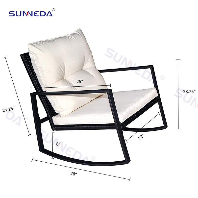 Modern Simple Aluminum Frame Garden Outdoor Gazebo Leisure Chair