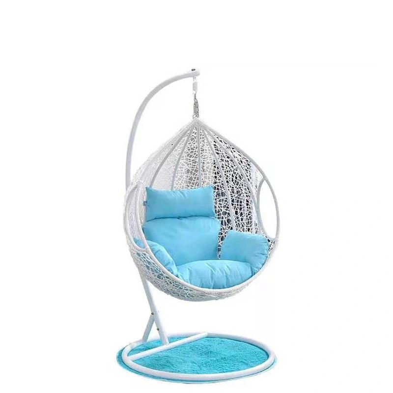 Outdoor Hotel Terrace Rattan Warter Dropped Wicker Hanging Swing Chair