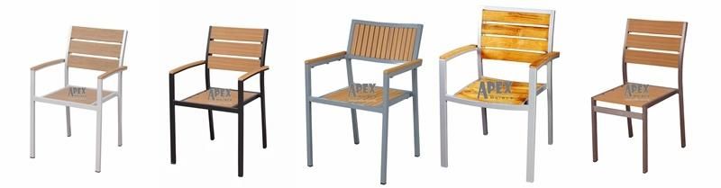 Hot Selling Aluminum Teak Wood Chair