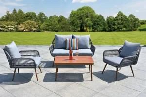 Morden Design Rope Weave Garden Outdoor Sofa Set