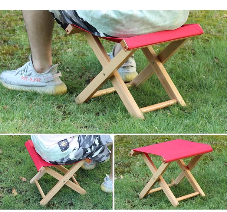 2020 New Garden Wooden Folding Seat Chair