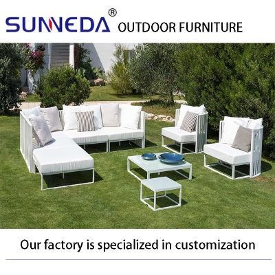 Alu Frame Outdoor Patio Garden Furniture Elegance Sofa Set
