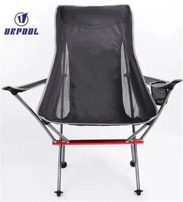 Ultralight Camping Chair with Headrest Backpacking Chair Outdoor Folding Hiking Chair with Carry Bag for Outdoor Beach