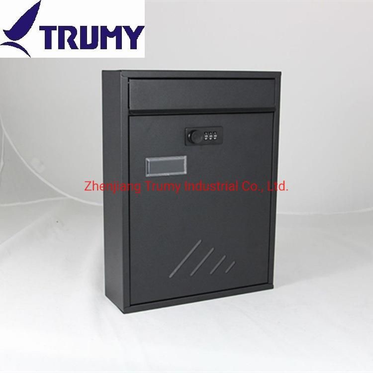 High Security Decorative Residential Commercial Locking Rust-Proof Galvanized Mail Mailboxes