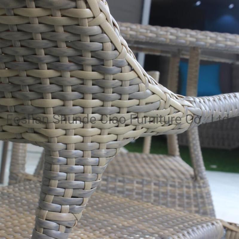 Outdoor Furniture Leisure Coffee Tables and Chairs Rattan Dining Furniture