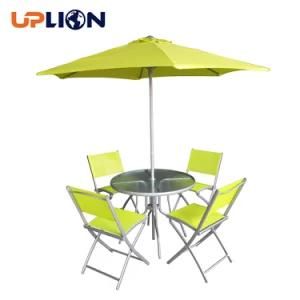 Uplion Garden Furniture Set 4seats Outdoor Table Chair Set Patio Dinging Set