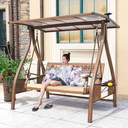 Hanging Chair Swing Outdoor Outdoor Courtyard Balcony Household Double Rocking Chair Indoor Hammock