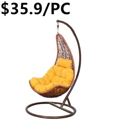 Outdoor Patio Hammock Egg Shaped Garden Hanging Rocking Swing Chair