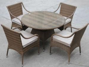 Rattan Chair and Table Suit for Outdoor Furniture &amp; Indoor Furniture (HB-1217)