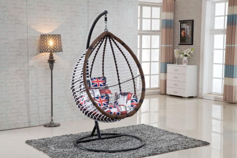 China by Sea Rotary OEM Foshan White Garden Swing Patio Hanging Chair