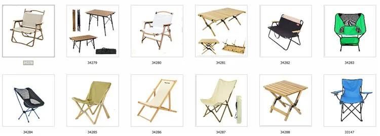 Customized Portable Foldable Lightweight 7075 Aluminium Frame Moon Camping Chair