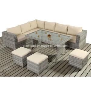 Table Sofa Set for Outdoor with Rattan / SGS (404-1)