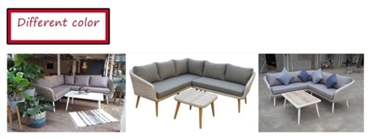 Patio Rattan Outdoor Modular Wicker Sectional Sofa Set Garden Furniture