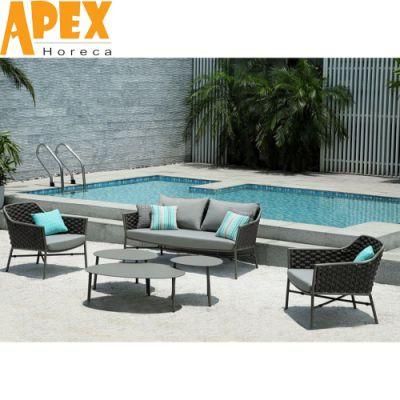 Luxury Home Furniture Set Outdoor Garden Patio Waterproof Sofa Wholesale