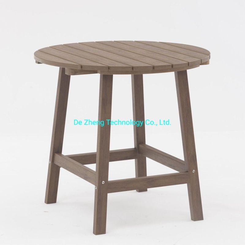 Leisure Luxury Outdoor Dining Coffee Teak Wood Bar Dining Bistro Table