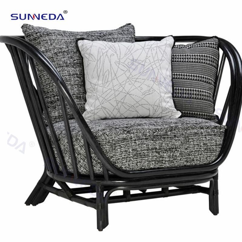 Italian Style Living Room Sofa Set with Durable Aluminum Frame