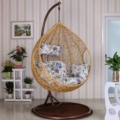 Outdoor Hanging Chair Double Rocking Chair Hanging Basket Rattan Chair