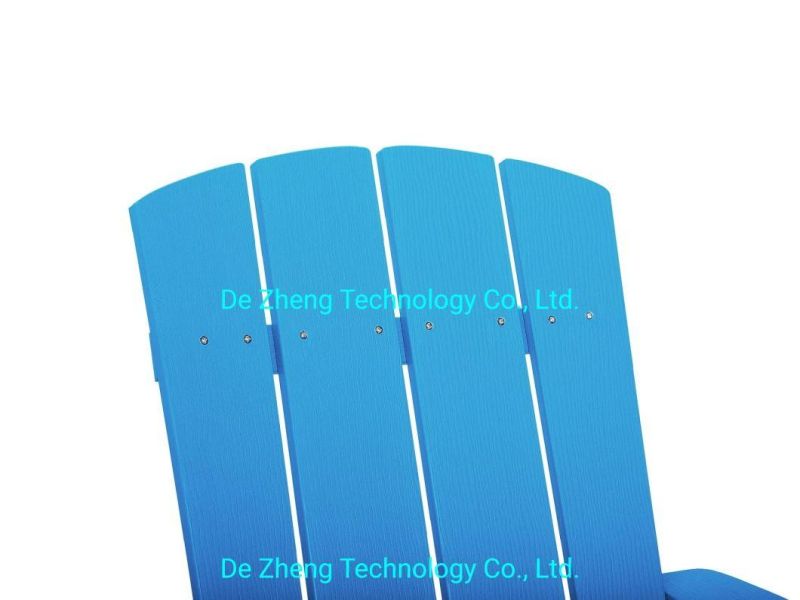 Recycle Plastic Wood Poly Wood Beach Chair for Hotel Resort Pool Side with Carton Packing