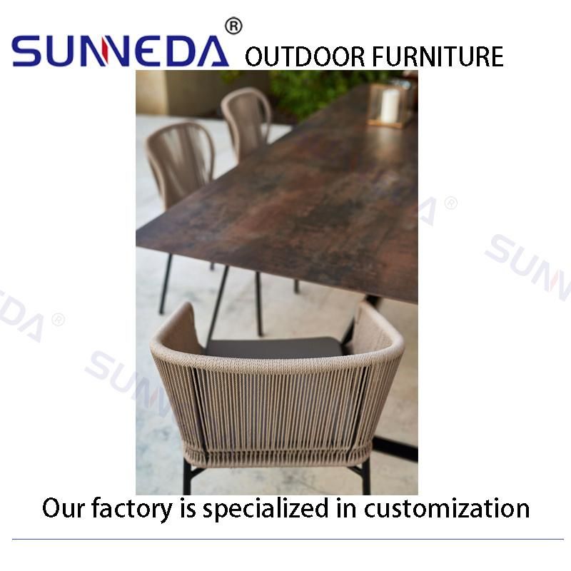 Patio Furniture High End Luxury Garden Chair Rattan Garden Furniture Chair