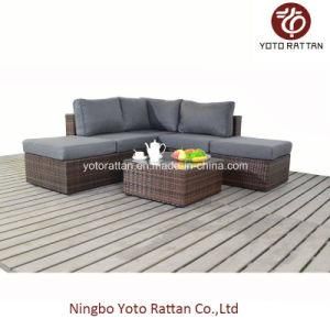 Wicker Small Corner Sofa Set for Outdoor (1201)