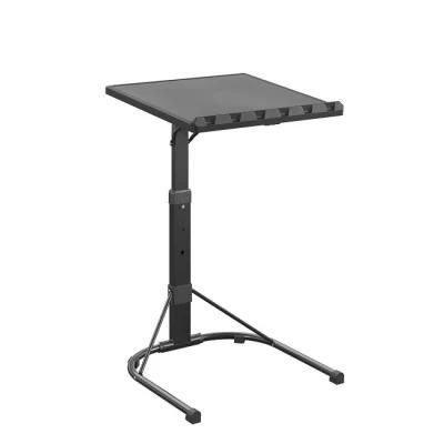 100% Quality Portable Plastic Height Adjustable Folding Table for Home