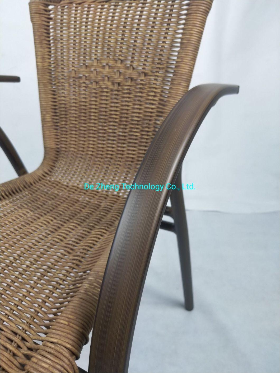 Foshan Wholesale Outdoor Restaurant Latest Cast Aluminum French Baroque Dining Furniture