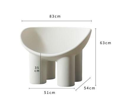 Stool Leisure Stool for Living Room/Flower Language/Yard European and American Style