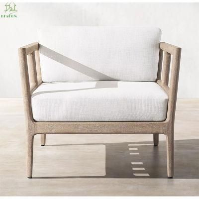 Classical Outdoor Garden Sets Patio Furniture Teak Sofa with Cushions