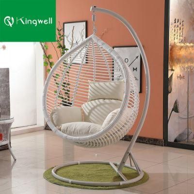 Luxury Patio Resort Garden Outdoor Rattan Hanging Chair Chair Wicker Swing Chair Used on Hotel Villa
