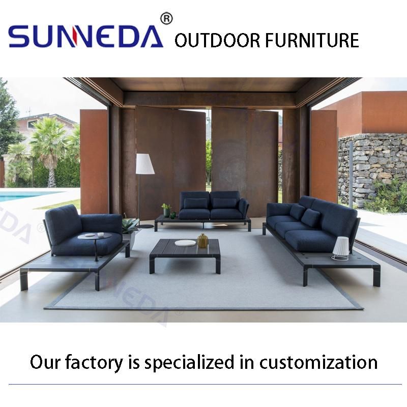 Lavish Outdoor All Set Patio Hotel Leisure Comfortable Sofa Furniture