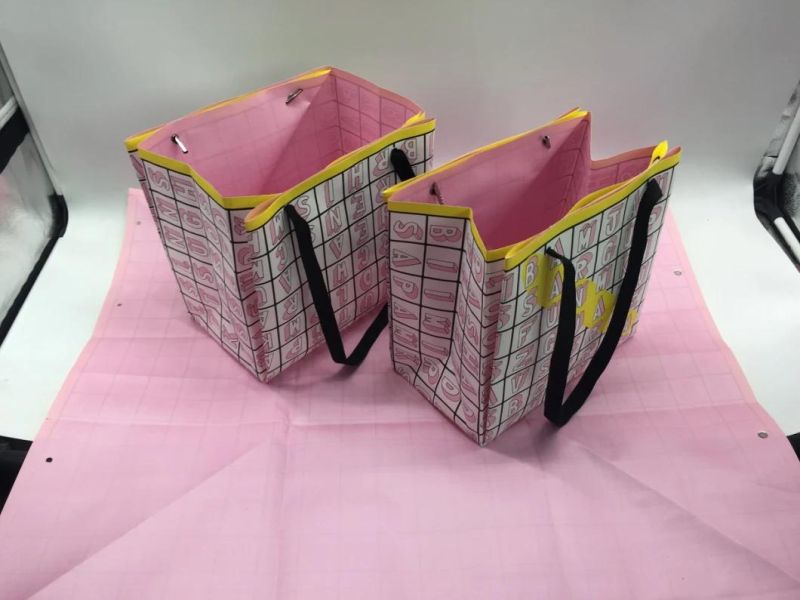 Foldable Double Function Bag Multifunctional Mat PP Woven Picnic Bag Mat