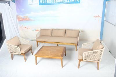 Popular Home Hotel Outdoor Teakwood Leisure Sofa Furniture