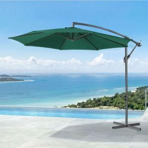10FT Custom Wholesale Outdoor Cantilever Umbrella Restaurant Cafe Patio Garden Parasol Umbrella