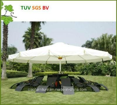 Round Outdoor Furniture Patio Pool Beach Parasol Sun Umbrella Garden Set