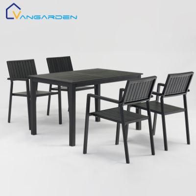 New Design All Aluminum Profile Furniture Garden Set for Outdoor