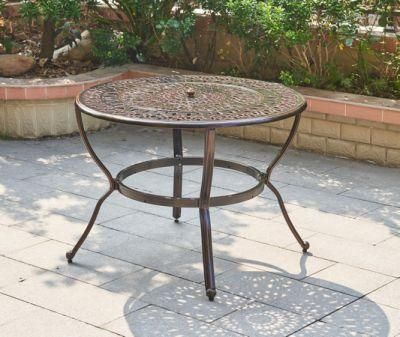 Outdoor Bistro Cast Aluminum Table