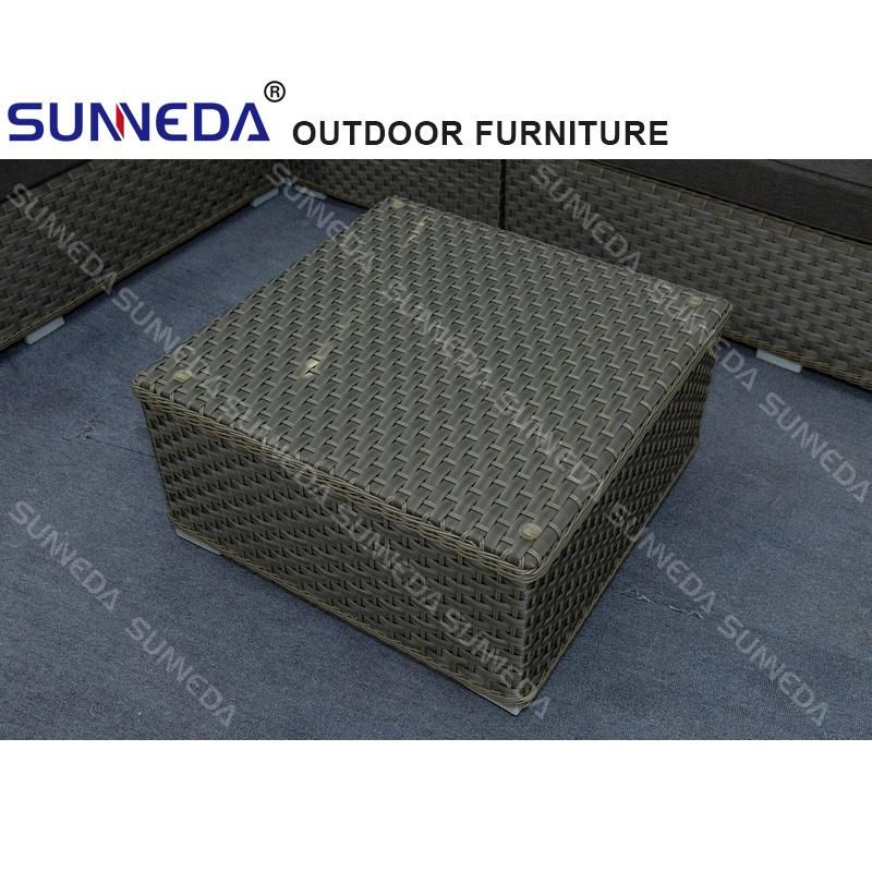 Rest Room Leisure Fabric Sofa Rattan Modern Furniture with Cuetomized Color