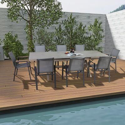 Foshan New OEM Rattan Sofa Patio Furniture Dining Table Set with Cheap Price