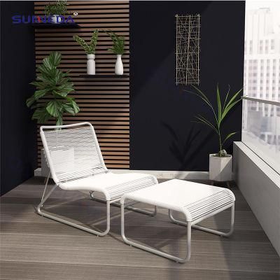 Outdoor Garden Sun Bed Beach Chair Lying Sun Lounger