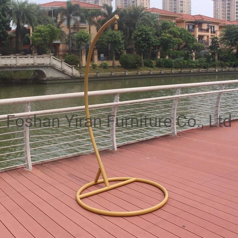 Leisure Ways Hanging Chair Rattan Outdoor Furniture Garden Swing Set