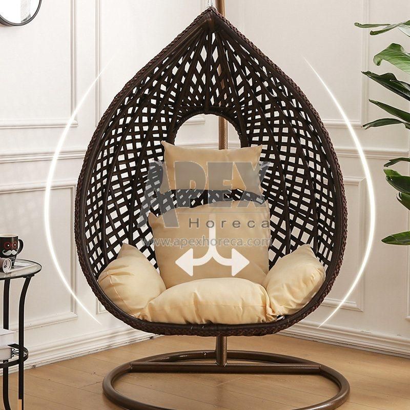 Outdoor Furniture Wicker Hanging Chair Rattan Furniture Swing
