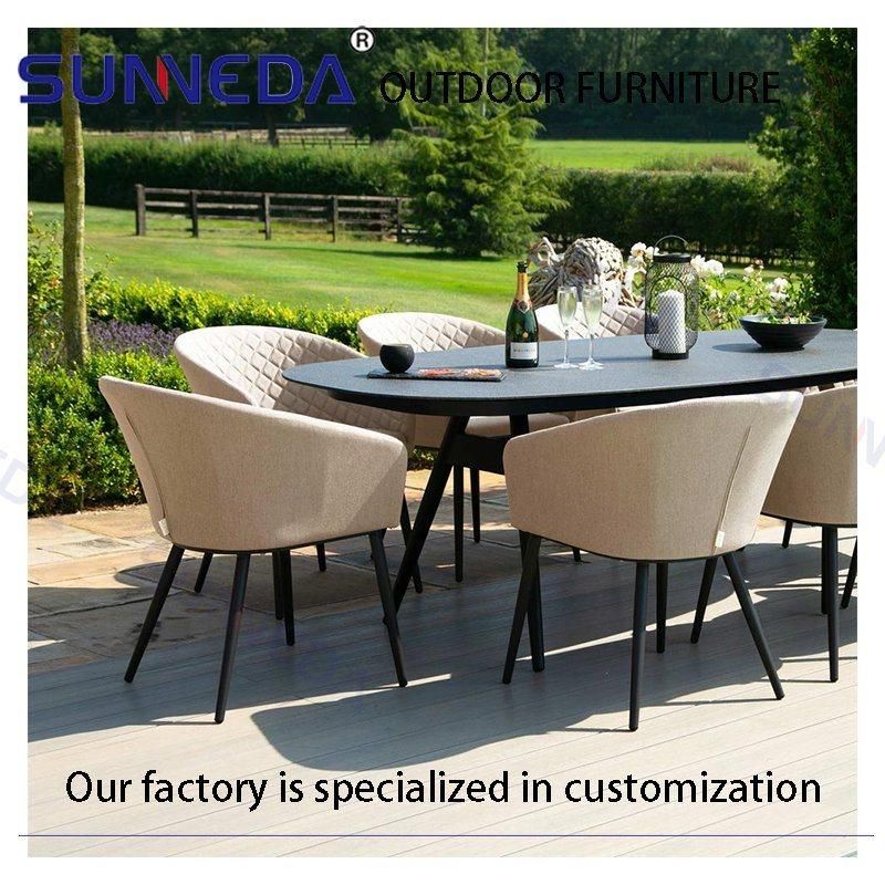 High End Outdoor Wholesale Fabric Dining Set
