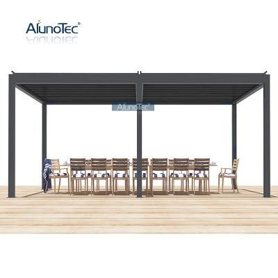 Strong Aluminum Structure Pergola Louver Roof With Powder Coated Surface
