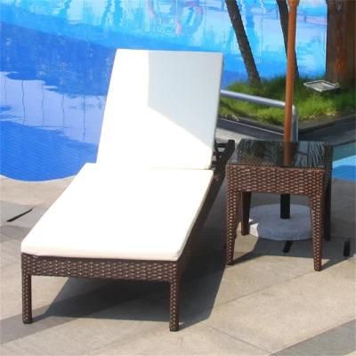 Beach Outdoor Modren Home Hotel Furniture Aluminium Gardern Lounge Sun Bed