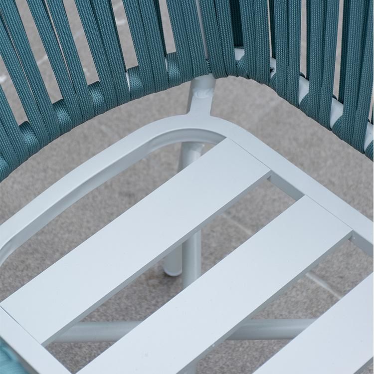 Balcony Patio Chairs with Arm Rest Outdoor Furniture for Restaurant