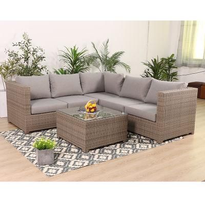 Metal New Darwin or OEM Black Rattan Garden Sofa Lowes Patio Sectionals
